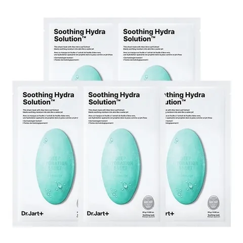 닥터자르트 닥터자르트더마스크 워터젯 수딩 하이드라 솔루션 5매
