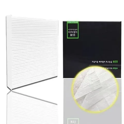 셀러허브 패션 [QNWZTQ7D_57]헤파 초미세필터 싼타페TM H11 3개입 18.02~