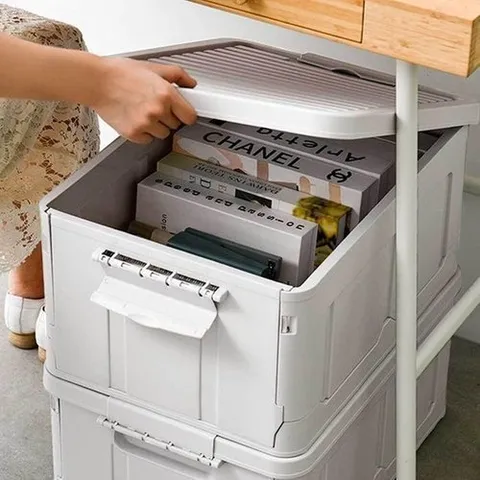 셀러허브 1 [XBKH3J6P_48]폴딩 옷정리함 플라스틱