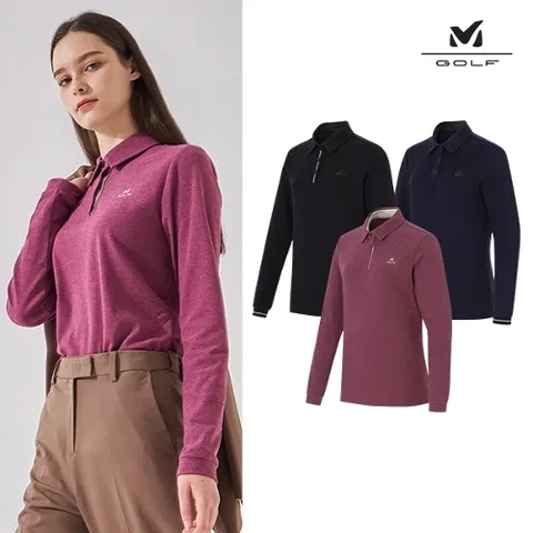 밀레 골프 여성 소프트터치 카라티셔츠 3컬러 택1