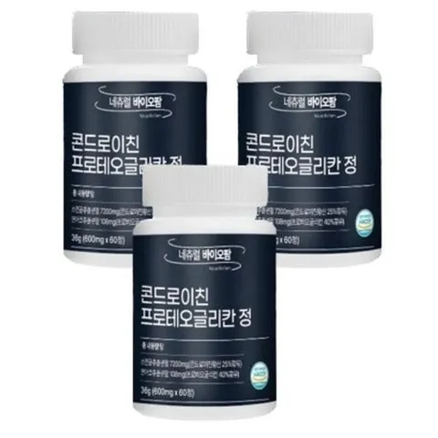 기타브랜드 네츄럴바이오팜 콘드로이친 프로테오글리칸 60정 x 3개_P366583830