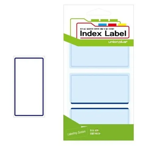 셀러허브 1 유니온 견출지 보호필름 87x38 (UL-2405) (청색) (13매입)