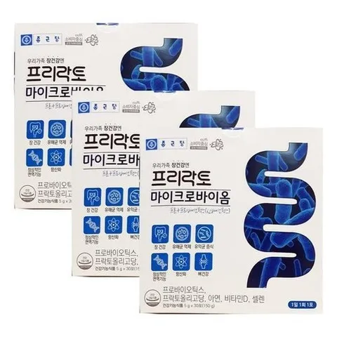 기타브랜드 종근당 프리락토 마이크로바이옴 5g x 30포 3개 HIS_P377707911