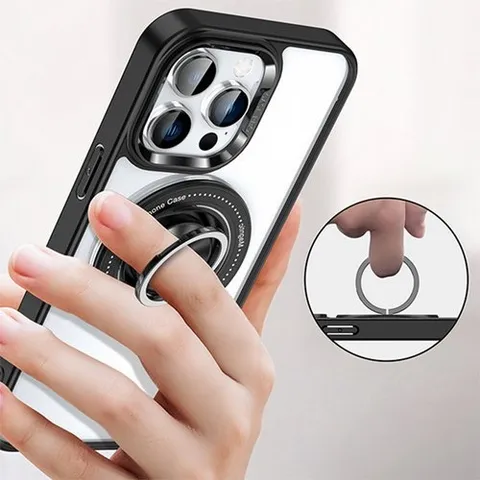 테일즈 아이폰13/프로/프로 맥스 컬러플 클리어 맥세이프 링케이스