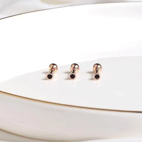 셀러허브 패션 [낱개판매] 컬러칙촉 귓바퀴 헬릭스 블랙 피어싱