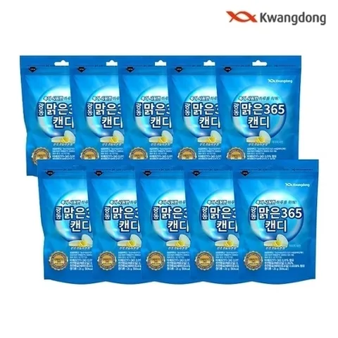 패션플러스 [광동 맑은365] 광동 맑은365 무설탕 목 캔디 10팩17157273588471