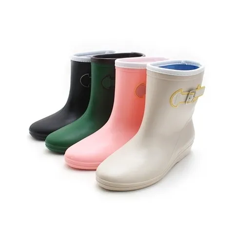 바나나팜스 바나나팜스]주니어 성인 레인부츠 DB 무광 벨트 장화-250mm(jh)