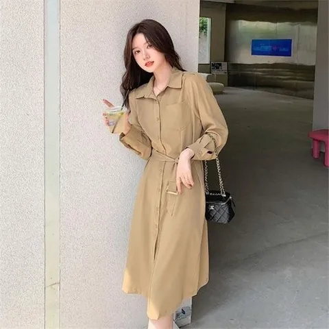셀러허브 패션 [오노마] ONM 코디피셜 이지루즈 셔츠형 원피스 (9088401)