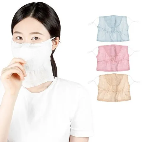 보슈아 Dy 자연섬유 에어마스크1매 호흡이편한 3중구조 매쉬안감 국내산