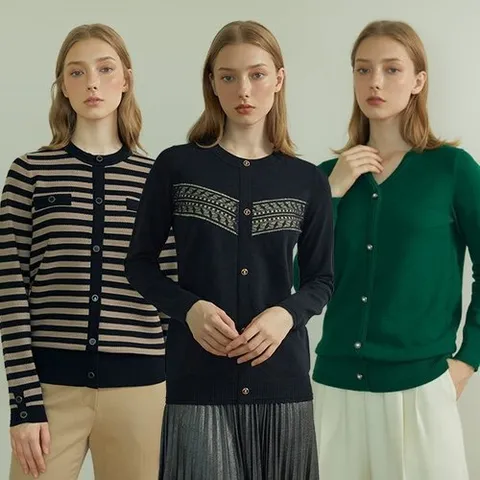 마르조 1종] 3가디건형풀오버QAFFD148