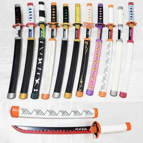 셀러허브 1 단검 피규어 귀칼 모형칼 장난감칼 가짜칼 무기 코스튬 연극 영화 소품