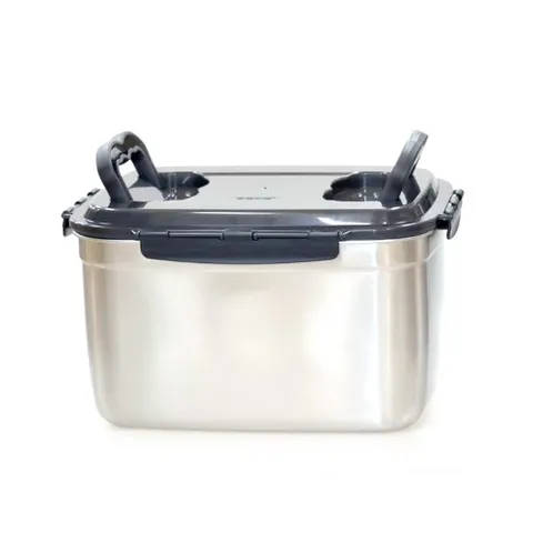 키친아트 프리미엄 스테인레스 대용량 김치통 12L