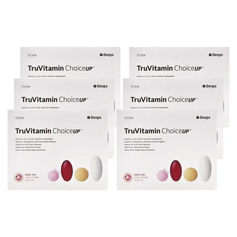덴프스 덴프스] 트루바이타민 초이스 업 30포 6개월분 6박스 멀티 비타민