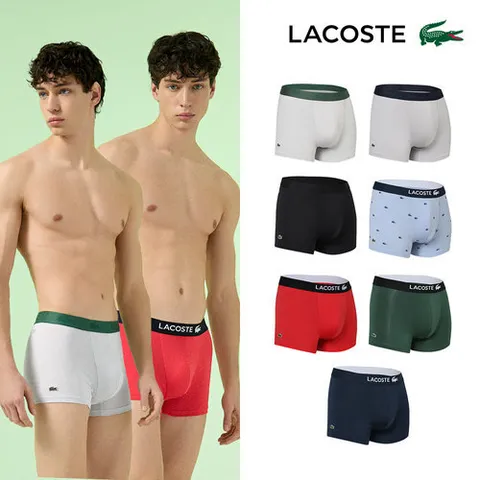 라코스테 26SS 라코스테 정품 핫썸머 드로즈 7종 패키지