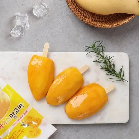 기타 [후레쉬망고] 천연간식 달콤한 아이스망고바 30개