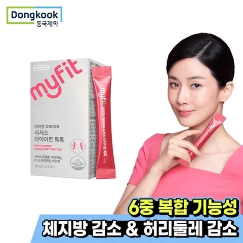 동국제약 마이핏 시서스 다이어트 톡톡 분말 14포 1박스