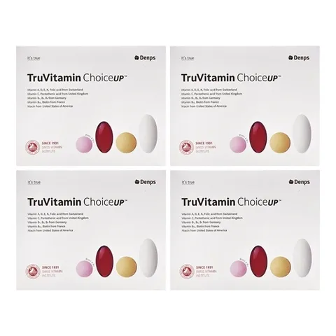 덴프스 덴프스] 트루바이타민 초이스 업 30포 4개월분 4박스 멀티 비타민