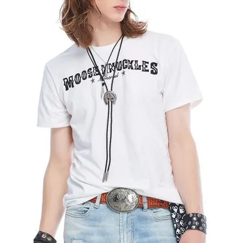 무스너클 20SS 반팔 티셔츠 M10MT703 160 남성 화이트_P354272807