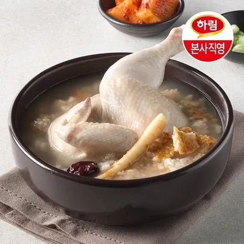 하림 누룽지 반마리 삼계탕 600g