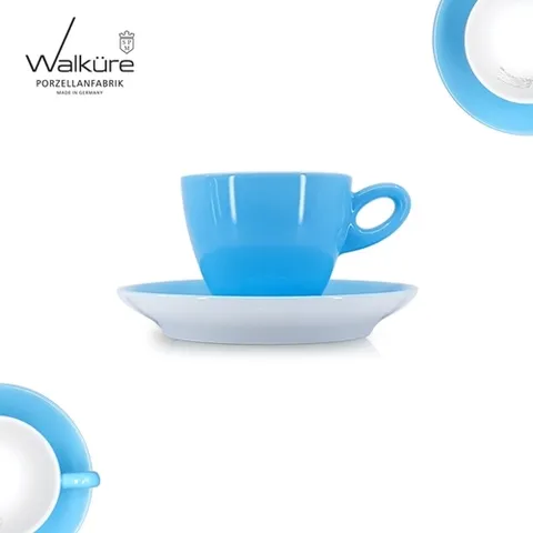 발퀴레 알타 카푸치노 커피잔 세트 aqua