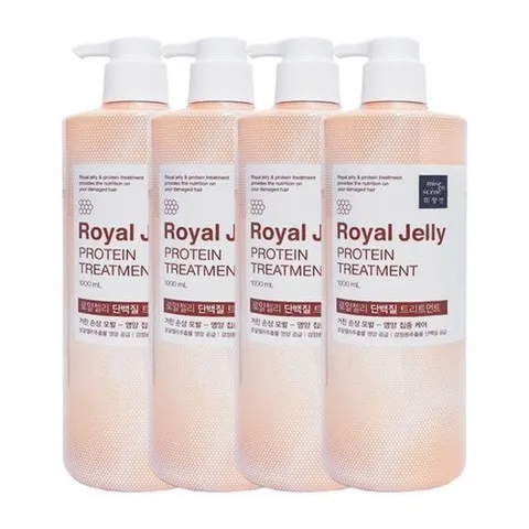 셀러허브 1 미쟝센 로얄젤리 단백질 트리트먼트 1000ml x4
