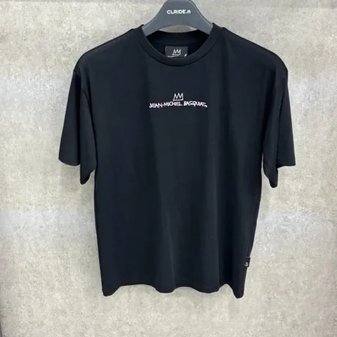 패션플러스 [클라이드앤] (클라이드앤)공용 유니 바스키아 반팔 티셔츠FOCTS381UKG