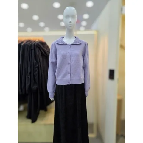 플라스틱아일랜드 포인텔 니트 가디건 PQ4KG064DJ