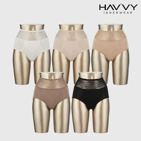 하비 5종세트  데일리 코튼혼방 복부힙업 보정팬티 A형90~95_P301766873