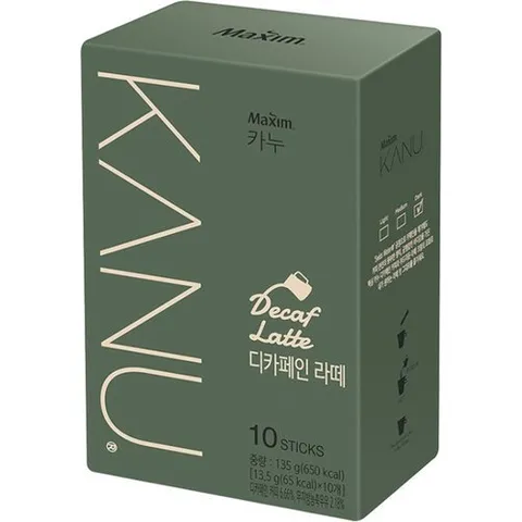 기타브랜드 카누 디카페인 라떼 10T