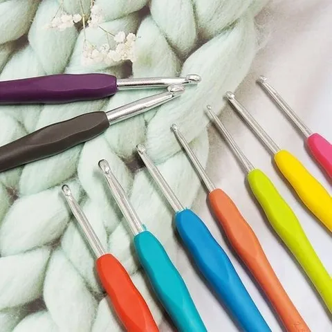 셀러허브 1 [HYIJRHYF_4B]실리콘 코바늘 손뜨개재료 9종