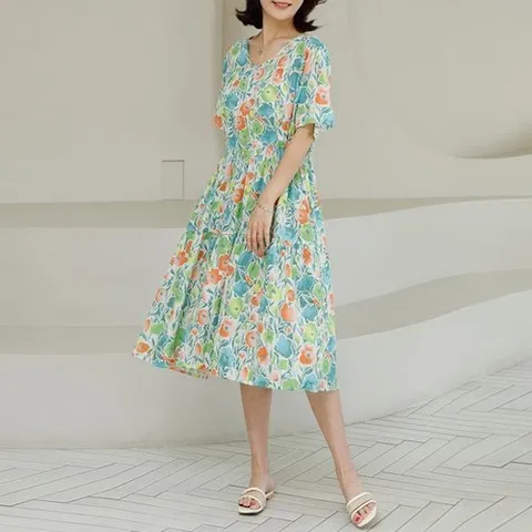 데드라 88size)리클리옆끈원피스 OPD3069