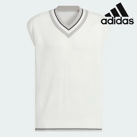 아디다스 아디다스 니트 조끼/n8- JE8304/ U KNIT VEST 비욘드 더 코스 루즈 핏 니트 베스트