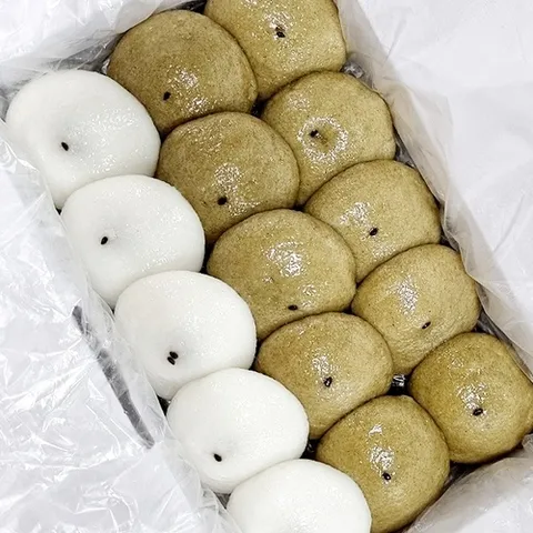 지투지샵 잔기지떡 1박스 흰색15개+쑥15개