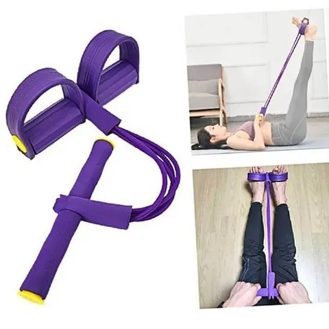 셀러허브 1 [XBJ8HKL2_48]전신로잉 홈트레이닝 퍼플 4라인 고무 스트레칭