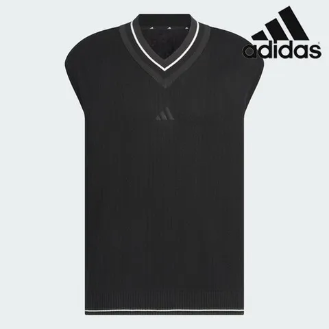아디다스 아디다스 니트 조끼/n8- JG1376/ U KNIT VEST 비욘드 더 코스 루즈 핏 니트 베스트