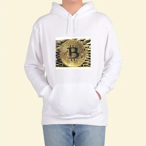 셀러허브 패션 [JHQOS56R_4B]프린팅티셔츠 비트코인 여자후드티 가상화폐