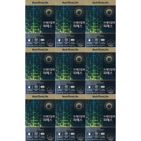 기타브랜드 뉴트리원 브레인알파 피에스 두뇌 인지력 30캡슐 9개_P390448634