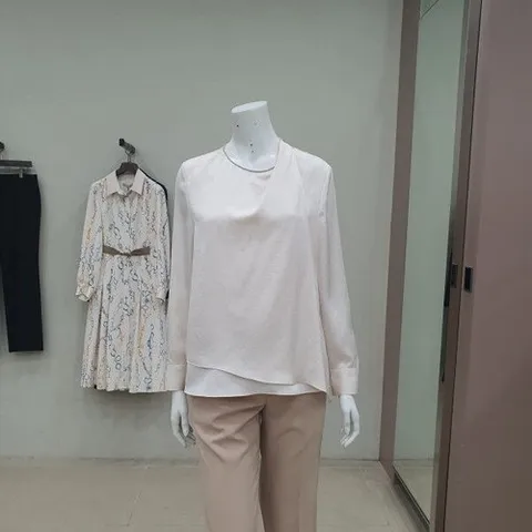 데코 아가타  블라우스/  DCBAD3807WIC