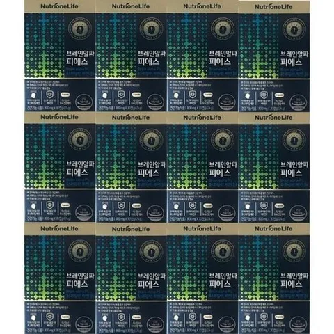 기타브랜드 뉴트리원 브레인알파 피에스 두뇌 인지력 30캡슐 12개_P390448566