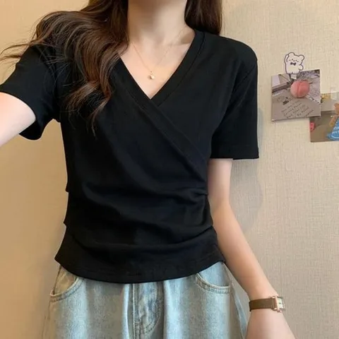 셀러허브 1 센즈 랩 반팔 티셔츠 (14672270)
