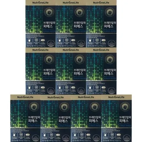 기타브랜드 뉴트리원 브레인알파 피에스 두뇌 인지력 30캡슐 10개_P390448600