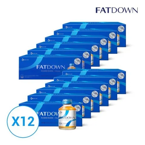 CJ공식 팻다운 파워번 마스터 가르시니아 다이어트 10병 12박스