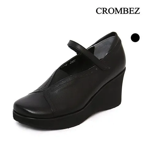 CROMBEZ 크롬베즈 스판 메리제인 통굽슈즈 YP58317LC (28270404)