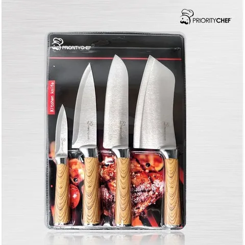 기타 Priority Chef 주방용 4종 칼세트 345A-S