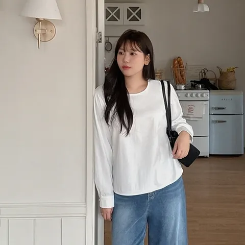 제이스타일 이블렛 아르노 라운드 블라우스 제이스타일_P406661997