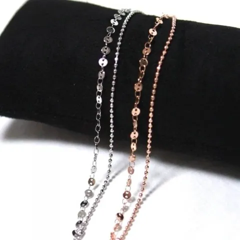 셀러허브 패션 [이어넥핸즈] 써지컬스틸 써클 볼체인 투라인 팔찌