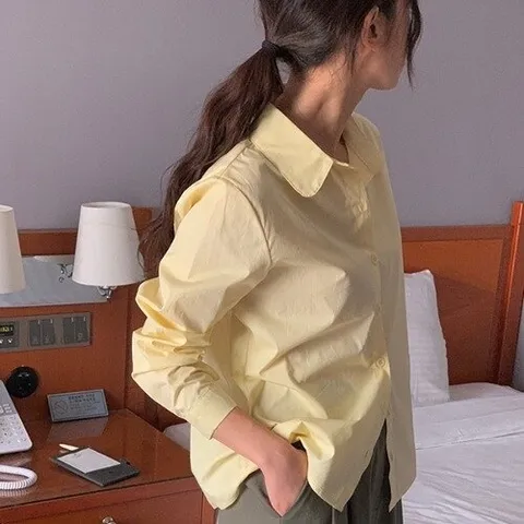 제이0 제이0]보노 카라 베이직 긴팔 남방 셔츠