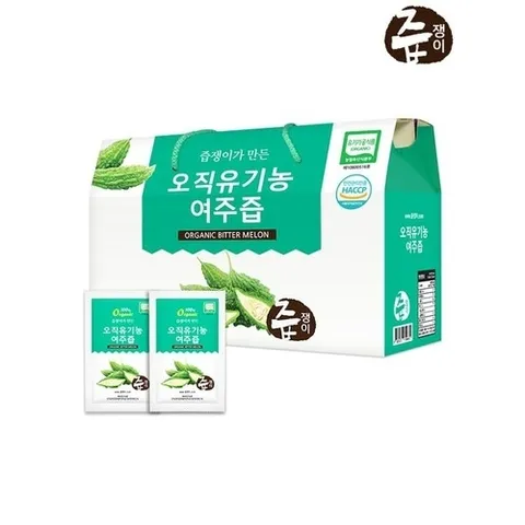 즙쟁이 오직 유기농 여주즙 1박스 30포_P056428854