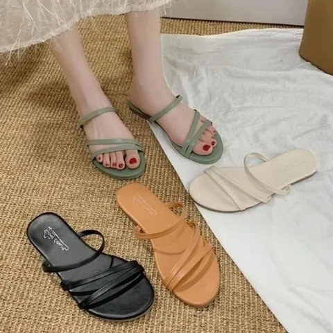 셀러허브 패션 [라일리] Rly 발편한 여름 샌들 여성 데일리 외출용 휴가철 슬 (47557631)