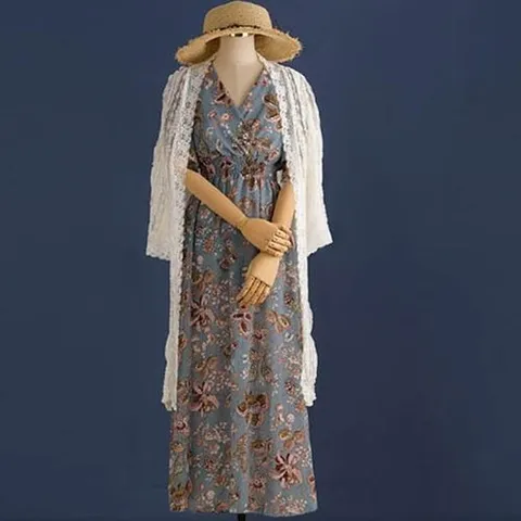 셀러허브 패션 [시스터즈] 여름 휴가지 원피스 시원한 쉬폰 꽃 롱